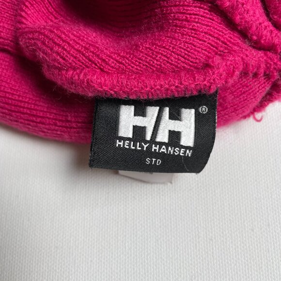Helly Hansen Fuschia Beanie Hat - Picture 5 of 7